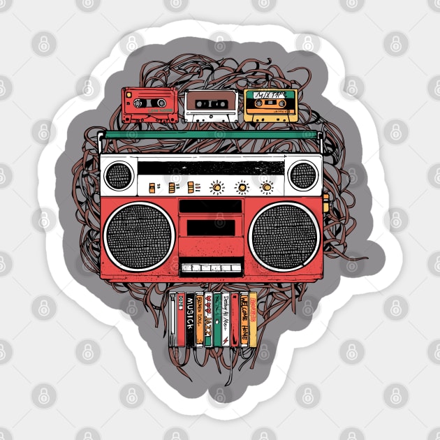 Radioinactive Sticker by huebucket